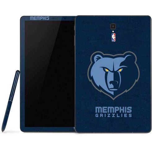 NBA Memphis Grizzlies Distressed Samsung Galaxy Tab Skin