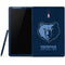 NBA Memphis Grizzlies Distressed Samsung Galaxy Tab Skin