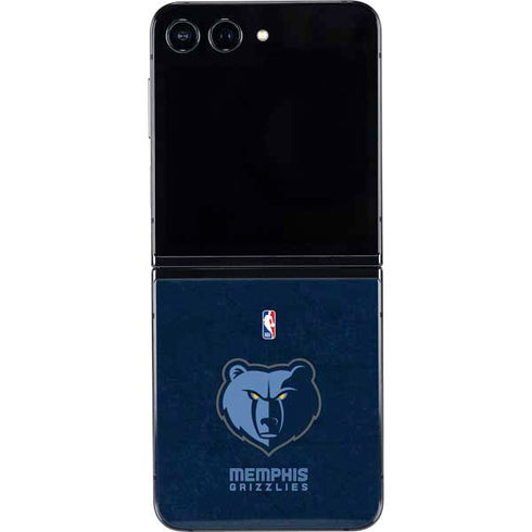 NBA Memphis Grizzlies Distressed Galaxy Z Flip5 5G Skin