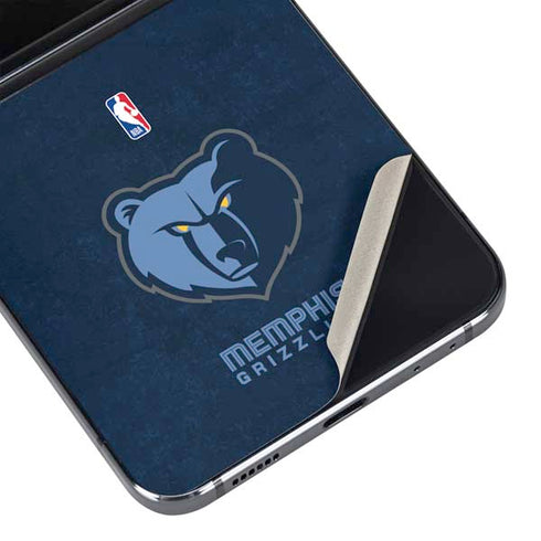 NBA Memphis Grizzlies Distressed Galaxy Z Flip5 5G Skin