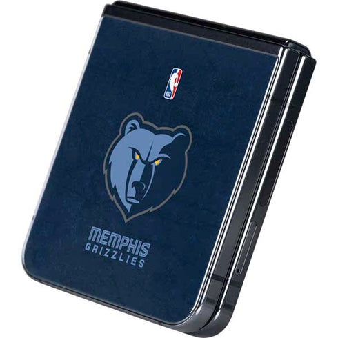 NBA Memphis Grizzlies Distressed Galaxy Z Flip5 5G Skin