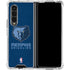 NBA Memphis Grizzlies Distressed Galaxy Z Fold4 5G Clear Case