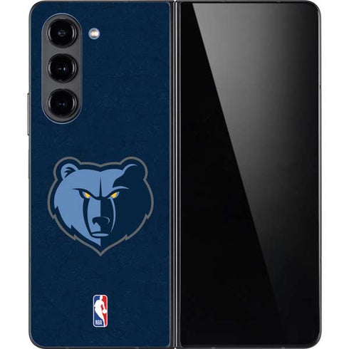 NBA Memphis Grizzlies Distressed Galaxy Z Fold5 5G Skin