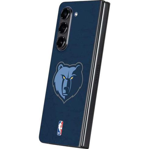 NBA Memphis Grizzlies Distressed Galaxy Z Fold5 5G Skin