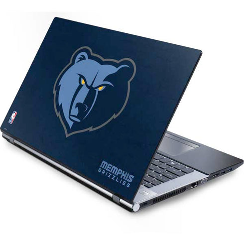 NBA Memphis Grizzlies Distressed Generic Laptop Skin