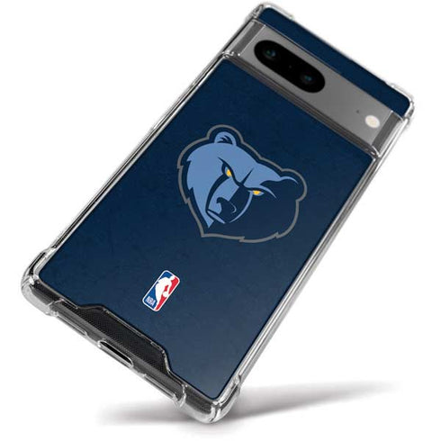 NBA Memphis Grizzlies Distressed Google Pixel 8a Clear Case