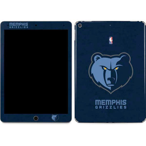 NBA Memphis Grizzlies Distressed iPad Skins