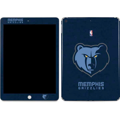 NBA Memphis Grizzlies Distressed Apple iPad Skin