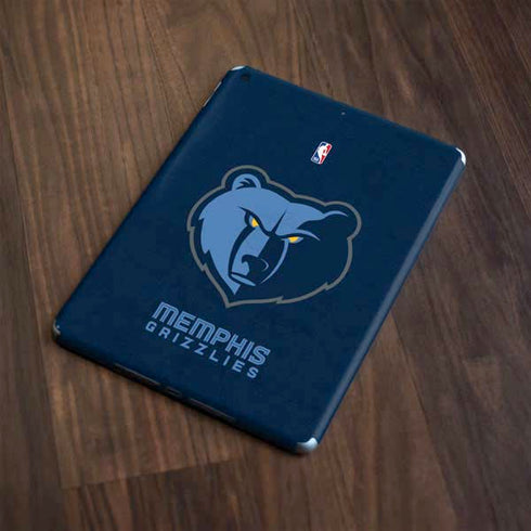 NBA Memphis Grizzlies Distressed Apple iPad Skin
