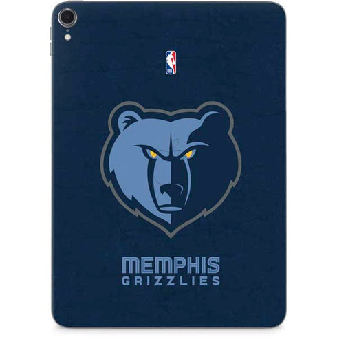 NBA Memphis Grizzlies Distressed Apple iPad Pro Skin
