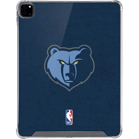 NBA Memphis Grizzlies Distressed iPad Pro 12.9in (2020) Clear Case