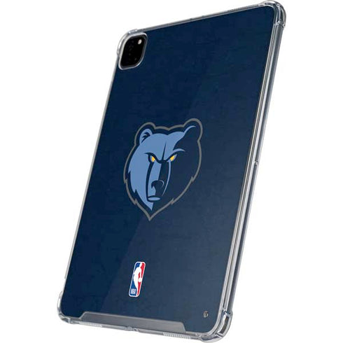 NBA Memphis Grizzlies Distressed iPad Pro 12.9in (2020) Clear Case