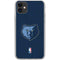 NBA Memphis Grizzlies Distressed iPhone 11 Clear Case