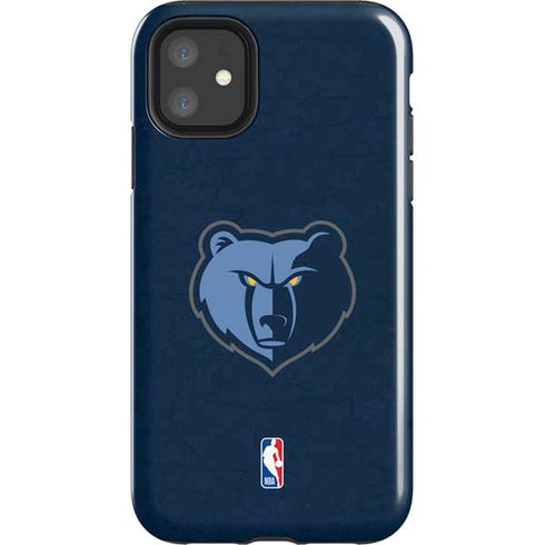 NBA Memphis Grizzlies Distressed iPhone 11 Impact Case