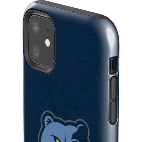 NBA Memphis Grizzlies Distressed iPhone 11 Impact Case