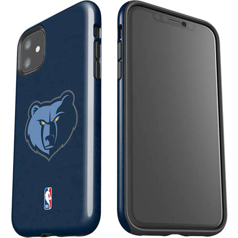 NBA Memphis Grizzlies Distressed iPhone 11 Impact Case