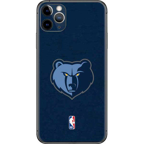 NBA Memphis Grizzlies Distressed iPhone 11 Pro Max Skin