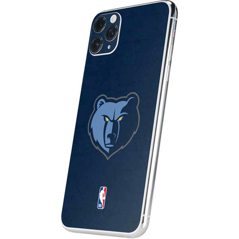 NBA Memphis Grizzlies Distressed iPhone 11 Pro Max Skin