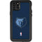 NBA Memphis Grizzlies Distressed iPhone 11 Pro Max Waterproof Case