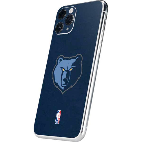 NBA Memphis Grizzlies Distressed iPhone 11 Pro Skin