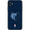 NBA Memphis Grizzlies Distressed iPhone 11 Skin
