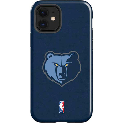 NBA Memphis Grizzlies Distressed iPhone 12 Impact Case