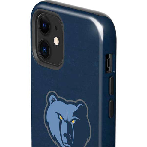 NBA Memphis Grizzlies Distressed iPhone 12 Impact Case
