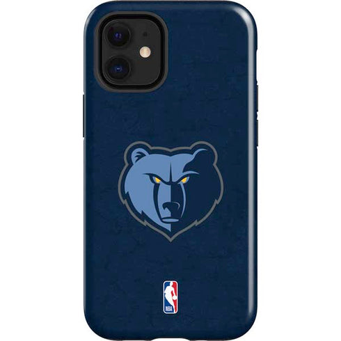 NBA Memphis Grizzlies Distressed iPhone 12 Mini Impact Case