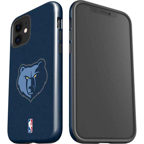 NBA Memphis Grizzlies Distressed iPhone 12 Mini Impact Case