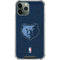 NBA Memphis Grizzlies Distressed iPhone 12 Pro Clear Case