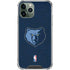 NBA Memphis Grizzlies Distressed iPhone 12 Pro Clear Case
