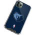 NBA Memphis Grizzlies Distressed iPhone 12 Pro Clear Case