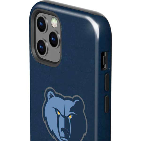 NBA Memphis Grizzlies Distressed iPhone 12 Pro Impact Case