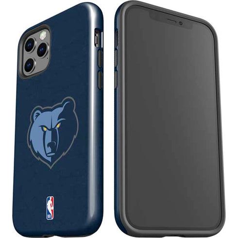 NBA Memphis Grizzlies Distressed iPhone 12 Pro Impact Case