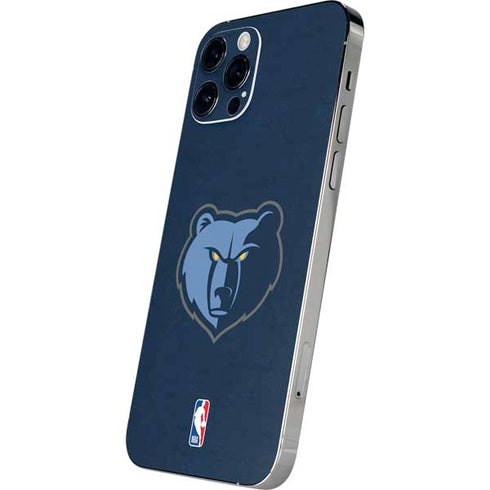 NBA Memphis Grizzlies Distressed iPhone 12 Pro Max Skin