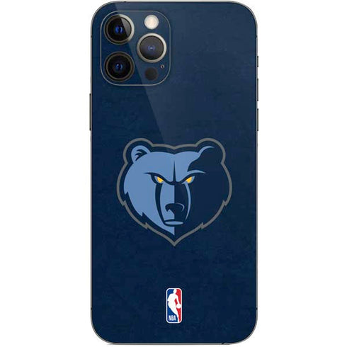 NBA Memphis Grizzlies Distressed iPhone 12 Pro Skin
