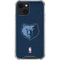 NBA Memphis Grizzlies Distressed iPhone 13 Mini Clear Case