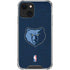 NBA Memphis Grizzlies Distressed iPhone 13 Mini Clear Case