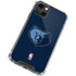 NBA Memphis Grizzlies Distressed iPhone 13 Mini Clear Case