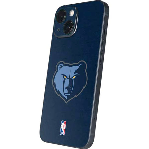 NBA Memphis Grizzlies Distressed iPhone 13 Mini Skin