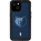 NBA Memphis Grizzlies Distressed iPhone 13 Mini Waterproof Case