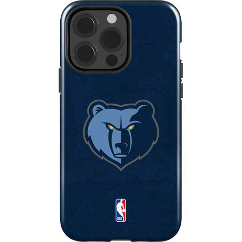 NBA Memphis Grizzlies Distressed iPhone 13 Pro Impact Case