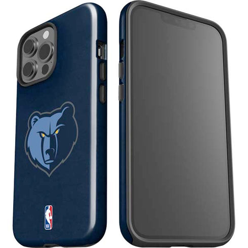 NBA Memphis Grizzlies Distressed iPhone 13 Pro Max Impact Case