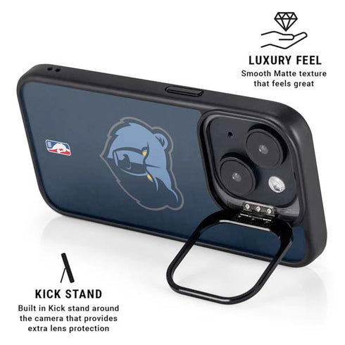 NBA Memphis Grizzlies Distressed iPhone 14 Plus Kickstand Case