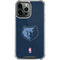 NBA Memphis Grizzlies Distressed iPhone 14 Pro Max Clear Case