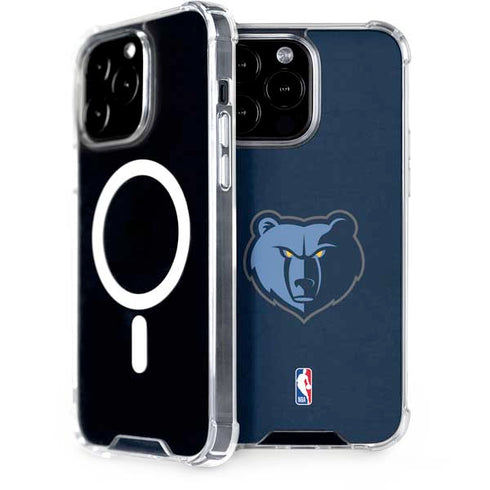 NBA Memphis Grizzlies Distressed iPhone 14 Pro Max MagSafe Case
