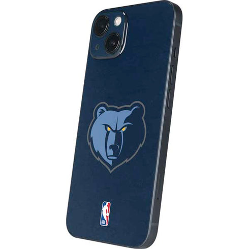 NBA Memphis Grizzlies Distressed iPhone 14 Skin