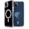 NBA Memphis Grizzlies Distressed iPhone 15 MagSafe Case