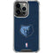 NBA Memphis Grizzlies Distressed iPhone 15 Pro Clear Case