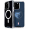 NBA Memphis Grizzlies Distressed iPhone 15 Pro MagSafe Case